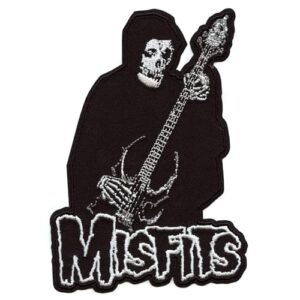 C&D Visionary Patch Misfits Bass Fiend, preto, branco (CDs)
