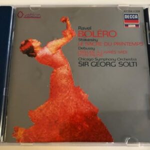 Bolèro/Le Sacre Du Printemps, etc. [Audio CD] Stravinsky; Ravel; Debussy; Sir Georg Solti and Chicago Symphony Orchestra (CDs)