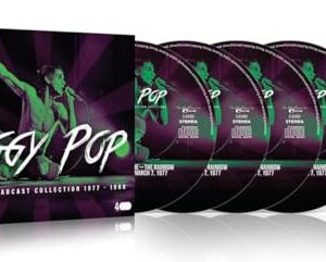 Iggy Pop - The Broadcast Collection 1977 - 1988 4CD Box Set - Iggy Pop (CDs)