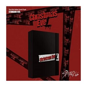 Stray Kids Holiday Special Single Album Christmas EveL Normal Version CD+60p PhotoBook+1p PhotoCard+1p Glitter PhotoCard+Sticker+Message PhotoCard Set+Tracking Kpop Sealed (CDs)