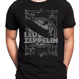 Camiseta Led Zeppelin Tamanho:M;Cor:Preto (CDs)
