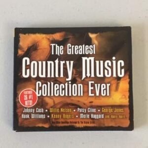 Greatest Country Music: Collection Ever - Johnny Cash, Willie Nelson, Patsy Cline, George Jones, Kenny Rogers & Many More (CDs)