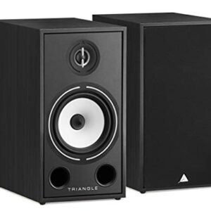Triangle Alto-falantes Borea BR03 Hi-Fi para estante (cinza preto, par) (Equipamentos)
