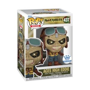 Pop! Exclusivo Iron Maiden 437 ACES High Eddie (Discos de Vinil)
