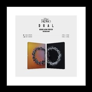 The Rose DUAL 2nd Album Deluxe Box 2 Version SET CD+1p Folded Poster on Pack+PhotoBook+18p Lyric Book+2p Polaroid PhotoCard+1p Lenticular PostCard+1ea Sticker Pack+Tracking Sealed (CDs)
