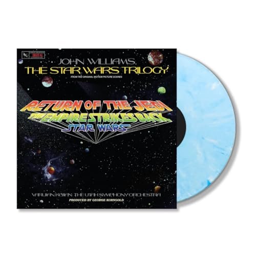 The Star Wars Trilogy - Exclusive Ice Planet Blue LP (Limited Edition Of 500) - John Williams - John Williams (Discos de Vinil)