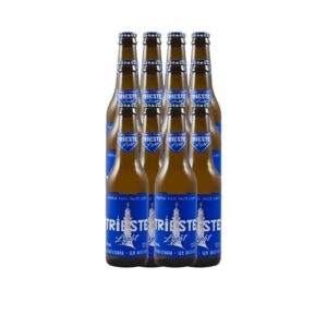 CERVEJA PURO MALTE LIGHT TRIESTE VD 355 ML C/12 UND (Cervejas)