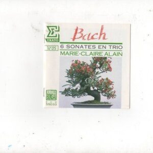 Bach:Trio Sonatas 1-6 - Alain,Marie-Claire (CDs)
