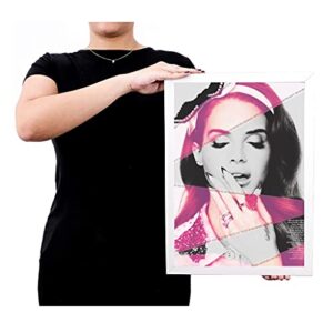 Quadro Poster emoldurado Lana Del Rey pop music brc4149 (CDs)