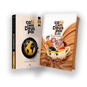 Café Com Deus Pai 2024 | Porções diárias de Paz | Capa Dura (Café)