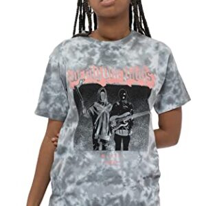 Twenty One Pilots Camiseta com logotipo da banda Torch Bearers masculina branca e cinza, Cinza, M (CDs)