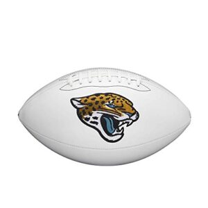 WILSON NFL Live Signature Autógrafo Futebol Americano – Tamanho oficial, Jacksonville Jaguars (CDs)