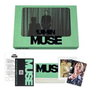 JIMIN OF BTS - [MUSE] (Weverse Albums Ver.) Booklet + QR Card + 3D Instant Photo + Photocard + 2 Extra Photocards - JIMIN (CDs)