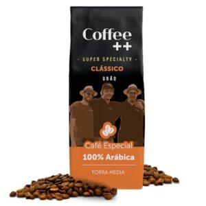 Coffee Mais │Café Super Especial em Grãos - Clássico │100% Arábica │ Torra Média │250g (Café)