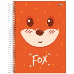 CADERNO ESPIRAL UNIV CD 1X1 80FLS CUTE ANIMALS FSC - JANDAIA - 72803-24 - JANDAIA (CDs)