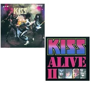 Alive I and Alive II - Kiss Greatest Hits Live 2 CD Album Bundling (CDs)