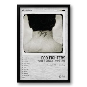 Quadro Álbum Spotify There Is Nothing Left To Lose - Foo Fighters - 40x60cm (CDs)