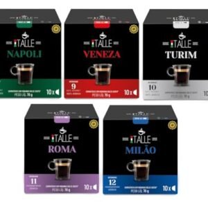 Capsulas Cafe Compativeis Dolce Gusto Café Italle 50 Cápsulas (Café)