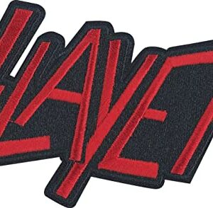 C&D Visionary Emblema do logotipo Slayer, vermelho, preto (CDs)