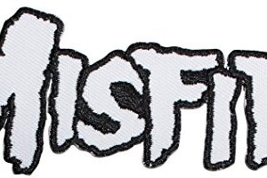 Adesivo com logotipo branco Misfits da C&D Visionary Apple. (CDs)