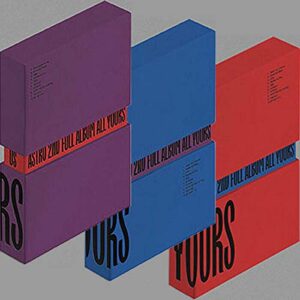 ASTRO [ ALL YOURS ] 2nd Album [ YOU / ME / US ] RANDOM VER. CD+104p Photo Book+Accordion Post Card(1ea 6p)+Message Card+Photo Card+Folded Poster(On pack) K-POP SEALED+TRACKING CODE - ASTRO (CDs)
