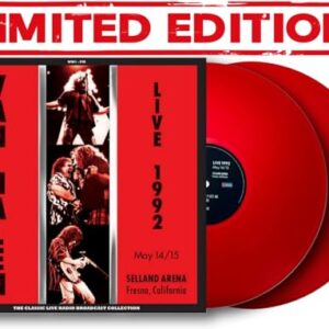 Van Halen - Live At The Selland Arena, Fresno Ca, May 14-15 1992 - Limited Color Edition [Red LP] - Van Halen (Discos de Vinil)