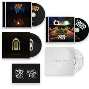 Greta Van Fleet 4 CD Collection / From The Fires / Anthem of the Peaceful Army / The Battle at Garden's Gate / Starcatcher / with Bonus Art Card (CDs)