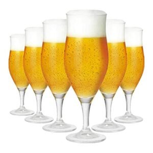 Ruvolo, Taça Lubzer G, Taça de Cristal, para Cerveja 390ml 6 Peças (Cervejas)