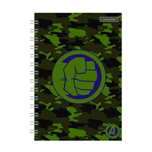 Caderno CD College (1x1) - Wire O - 80fls - 70gr. - Microserrilha - 4 furos - Bolso Duplo - Elástico - BJ, DMW Bags, 11806, Colorido (CDs)