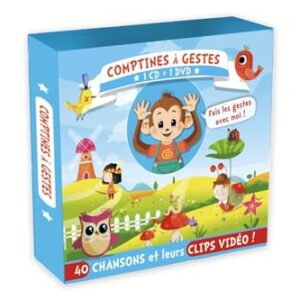 Comptines à gestes (CD/DVD) (CDs)