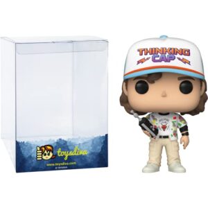 Dustin: Pacote de estatueta de vinil para TV com 1 protetor gráfico "ToysDiva" compatível (1240-62394 - B) (CDs)