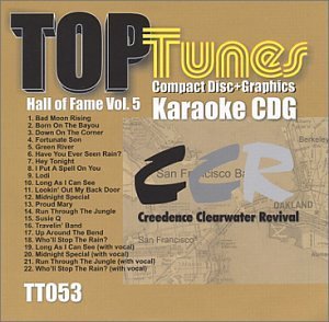 Top Tunes Karaoke CDG TT-053 Hall of Fame Vol. 5 Creedence Clearwater Revival [KARAOKE] - Creedence Clearwater Revival (CDs)