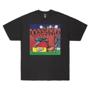 Death Row Records Camiseta Snoop Dogg Doggystyle, Preto, M (CDs)