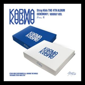 (Random.) STRAY KIDS KARMA The 4th Album STANDARD. / CD+Photo Book+10 Card+Sticker+Poster+POB+GIFT - STRAY KIDS (CDs)