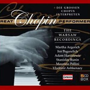 Great Chopin Performers: The Warsaw Recordings - CHOPIN,FREDERIC (CDs)