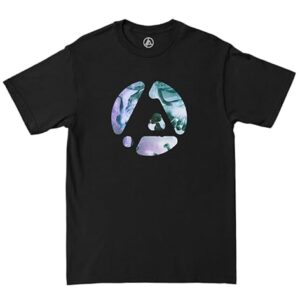 Linkin Park Camiseta unissex adulto Zero Official Merch Swirl Tour, Preto, M (CDs)