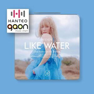 Red Velvet Wendy - Like Water [Case ver.] (1º mini álbum) [Pré-pedido] CD + álbum de fotos + pôster dobrado + outros com rastreamento, adesivos decorativos extras, photocards (CDs)