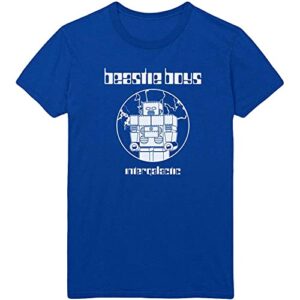 Camiseta masculina intergaláctica Beastie Boys azul, Royal, M (CDs)