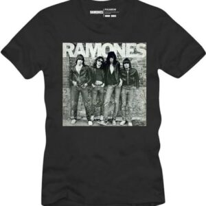 Camiseta masculina Ramones 1st Album Cover Preta, Preto, M (CDs)