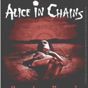 Adesivo de sujeira Alice in Chains, 10 x 12 cm, vinil, brilhante (CDs)