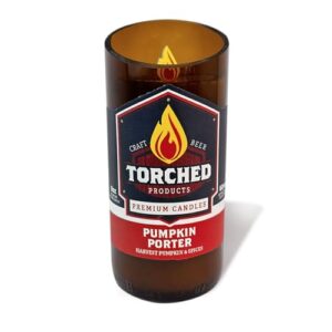 Velas de cerveja queimadas, Pumpkin Porter, 8 oz (Cervejas)