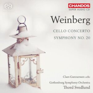 Cello Concerto & Symphony No. 20 - Mieczyslaw Weinberg/ Claes Gunnarsson (CDs)