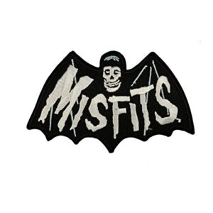 C&D Visionary P/S Misfits Bat Fiend Patch Patch Iron-On Patch (P-4600) (CDs)