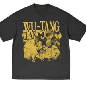 Wu-Tang Clan Camiseta Legacy Final Chambers, Preto, M (CDs)