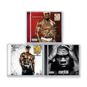 50 Cent CD Collection: Curtis / The Masssacre / Get Rich Or Die Tryin' - 50 Cent (CDs)