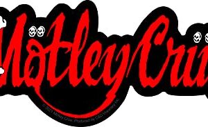 C&D Visionary Adesivo com logotipo Motley Crue Feelgood, multicolorido (CDs)