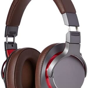 Audio-Technica ATH-MSR7bGM Fones de ouvido de alta resolução Over-Ear Gunmetal (CDs)