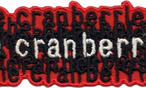 The Cranberries Stacked Logo Patch (CDs)