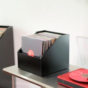 Nicho Para Discos LPs Vinil (Preto) (Equipamentos)