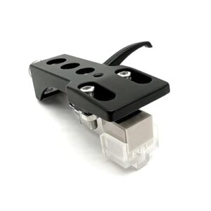Generic AT3600L Cartucho magnético móvel Stylus Technics Headshell Holder Kits de conexão para toca-discos de vinil LP toca-discos fonógrafo (Discos de Vinil)